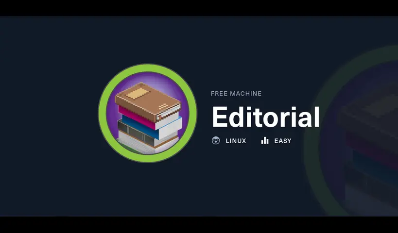 Editorial from HackTheBox