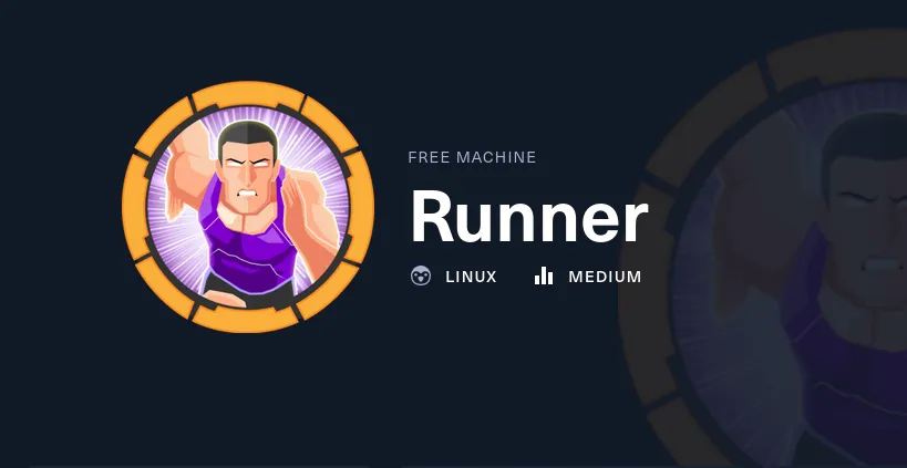 One click root | Runner from HackTheBox